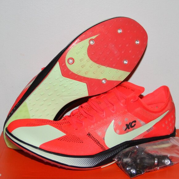 Nike ZoomX Dragonfly XC Cross Country Spikes Mens 11.5 Bright Crimson - Picture 1 of 10